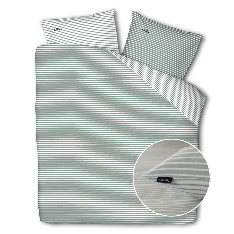 dekbed discounter Dekbedovertrek McGregor - Katoen-Flanel - Earthy Greens