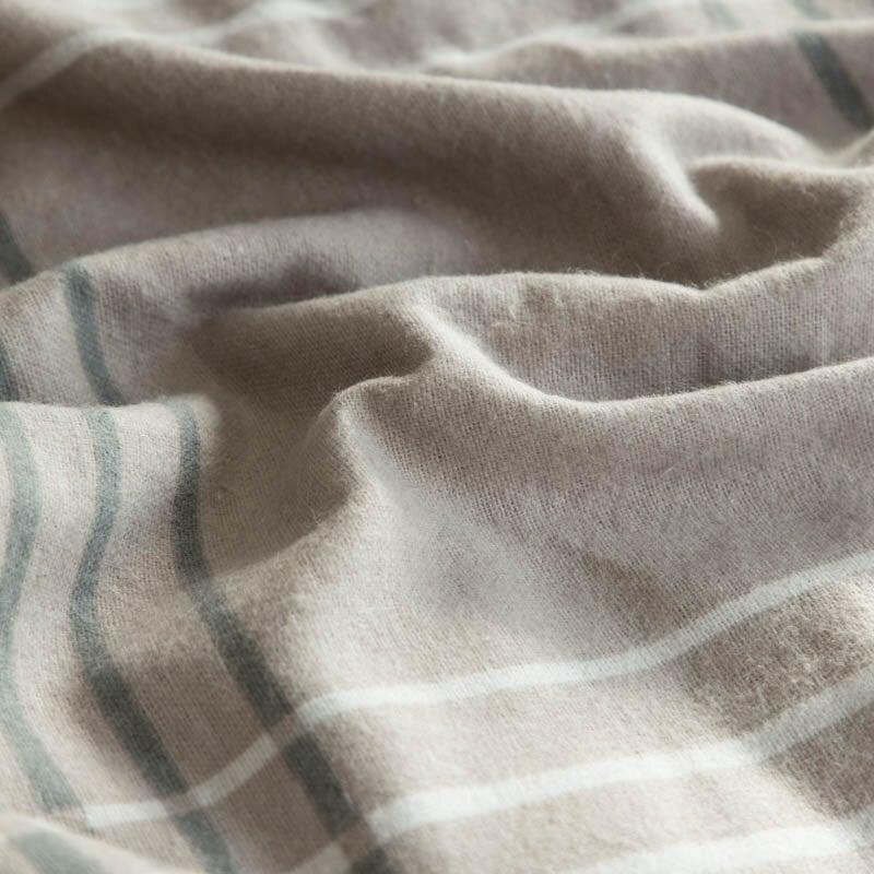 Dekbed Discounter Dekbedovertrek McGregor - Katoen-Flanel - Taupe Tartan
