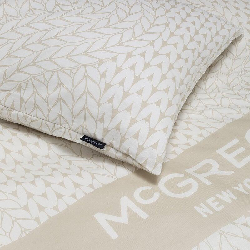 Dekbed Discounter Dekbedovertrek McGregor - Katoen - Roosevelt - Off White