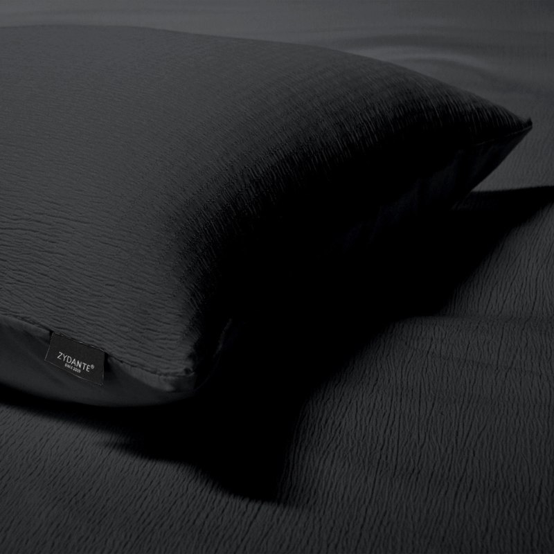 Dekbed Discounter Dekbedovertrek Mousseline - Donkergrijs