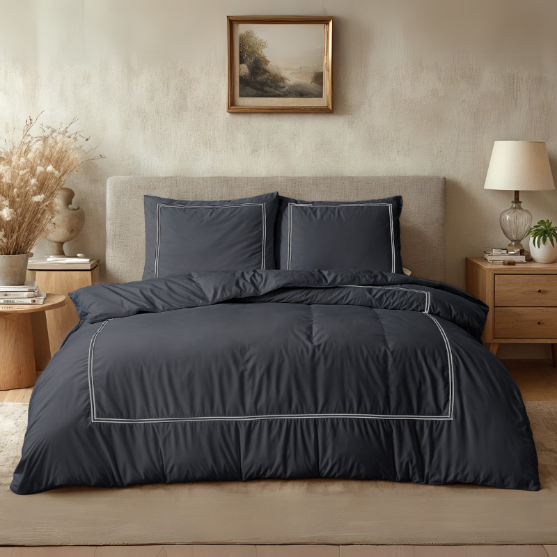 dekbed discounter Dekbedovertrek Percale-Katoen - Brata