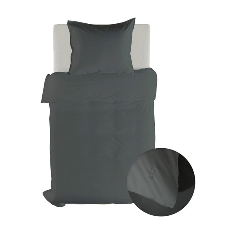 Dekbed Discounter Dekbedovertrek Percale-Katoen - Grijs