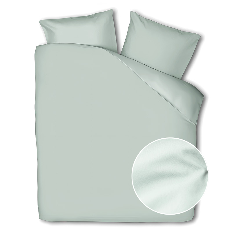 Dekbed Discounter Dekbedovertrek Percale-Katoen - Plain - Jade