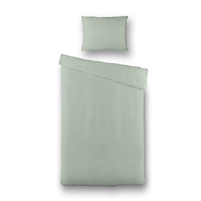 Dekbed Discounter Dekbedovertrek Percale-Katoen - Plain - Jade