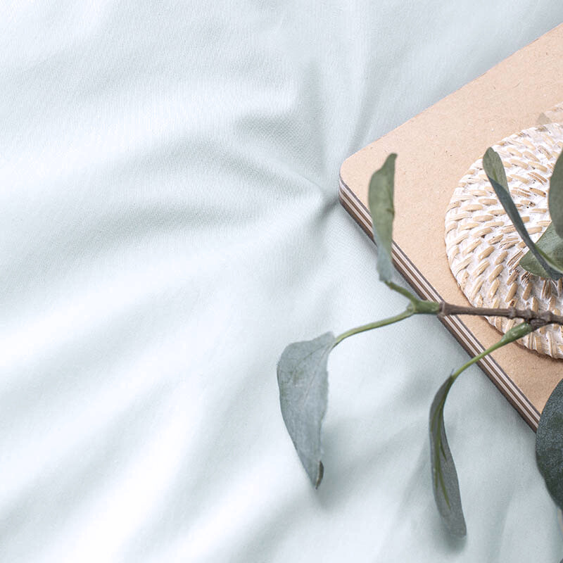 Dekbed Discounter Dekbedovertrek Percale-Katoen - Plain - Wit