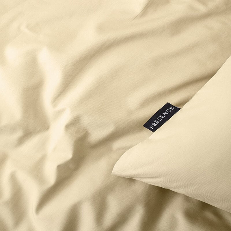 Dekbed Discounter Dekbedovertrek Percale-Katoen - Uni - Licht Geel