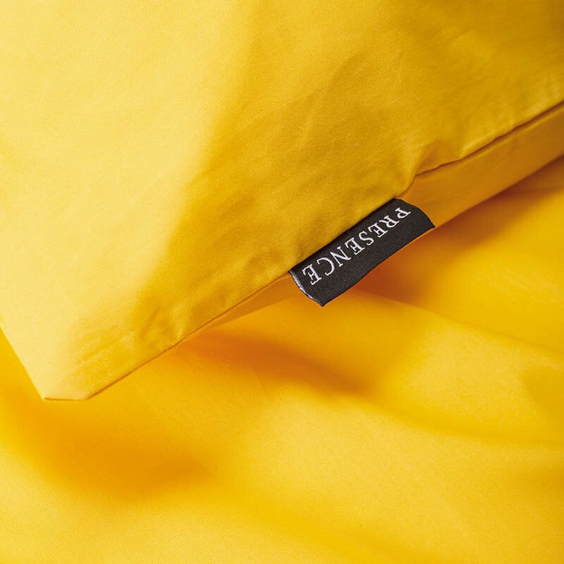 Dekbed Discounter Dekbedovertrek Percale-Katoen - Uni - Okergeel