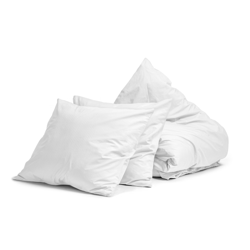 Dekbed Discounter Dekbedovertrek Percale Katoen Uni - Wit