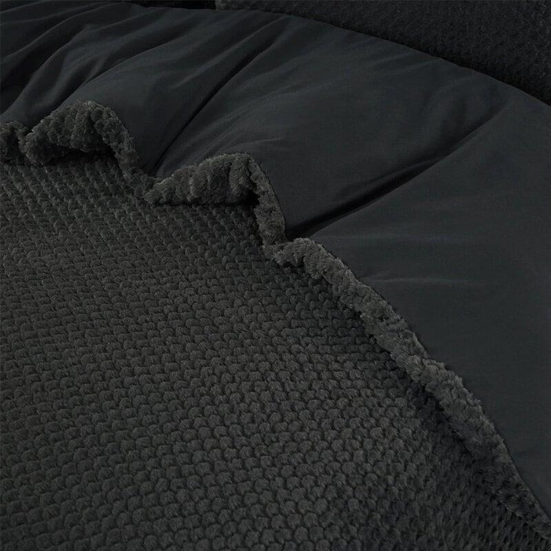 Dekbed Discounter Dekbedovertrek Rabbit Fur - Antraciet