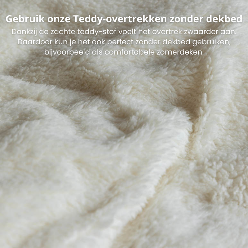 Dekbed Discounter Dekbedovertrek Summer Teddy - Off White