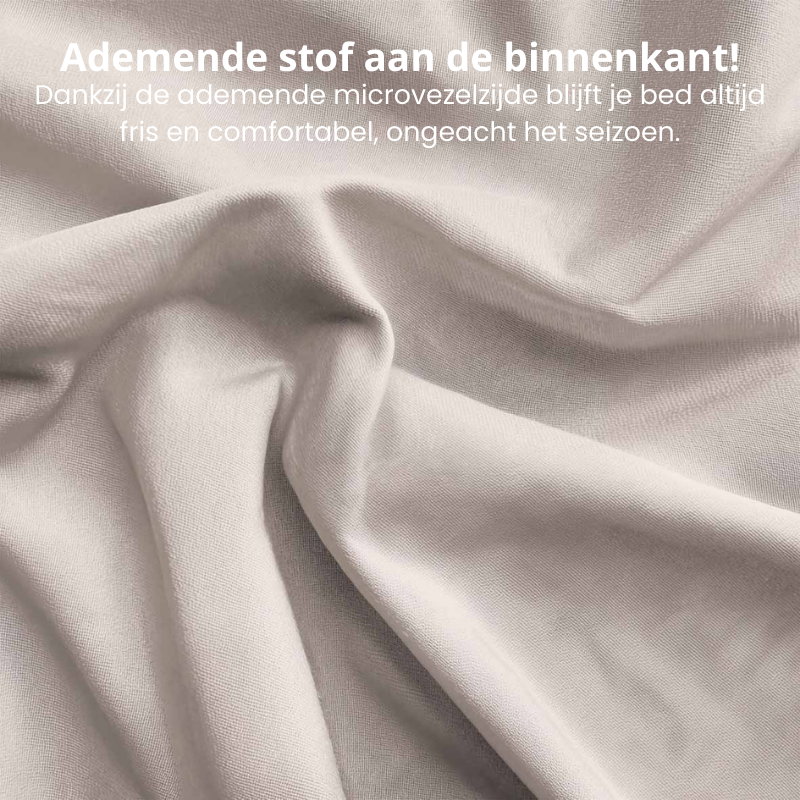 Dekbed Discounter Dekbedovertrek Summer Teddy - Taupe