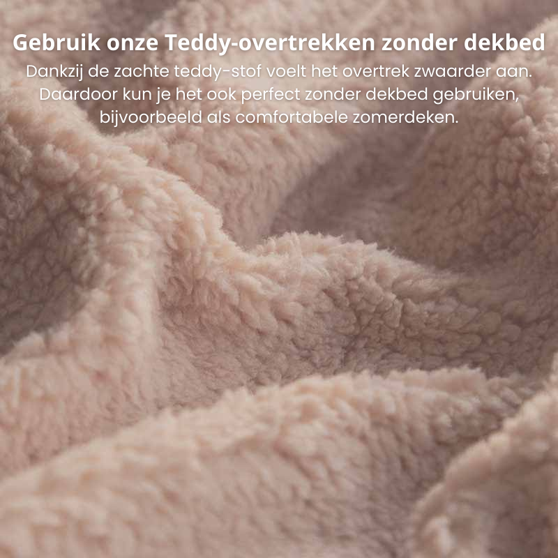 Dekbed Discounter Dekbedovertrek Summer Teddy - Taupe