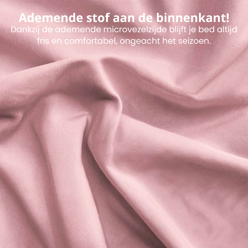 Dekbed Discounter Dekbedovertrek Summer Teddy - Zacht Roze