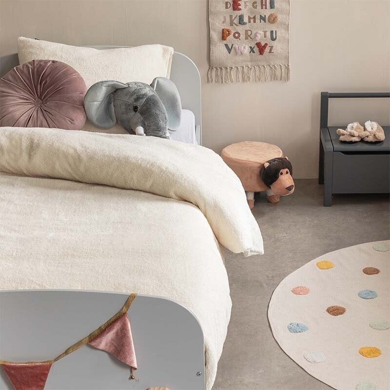 Dekbed Discounter Dekbedovertrek Teddy Kids - Off White