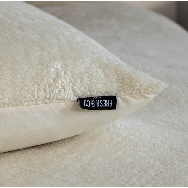 Dekbed Discounter Dekbedovertrek Teddy Kids - Off White