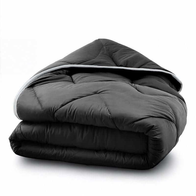 dekbed discounter Easy Dekbed - Luxe Dekbed en Overtrek in één - Zwart