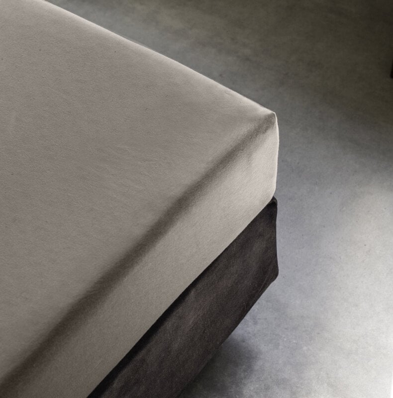 Dekbed Discounter Hoeslaken - Egyptisch Katoen Stretch - Taupe