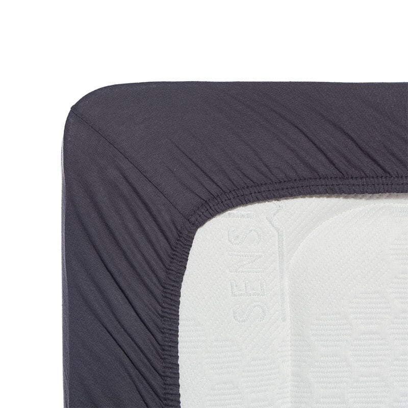 Dekbed Discounter Hoeslaken - Jersey - Luxe Boxspring - Donker Grijs