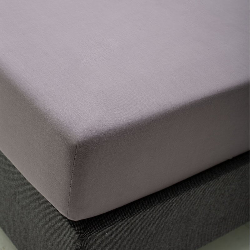 Dekbed Discounter Hoeslaken Katoen - Antraciet - Verkoelend