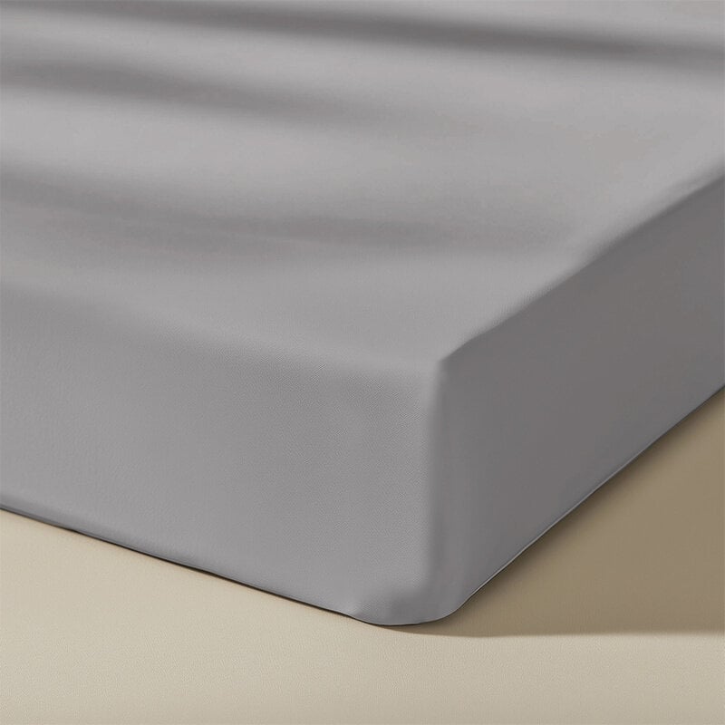 Dekbed Discounter Hoeslaken - Katoen Flanel - Lichtgrijs