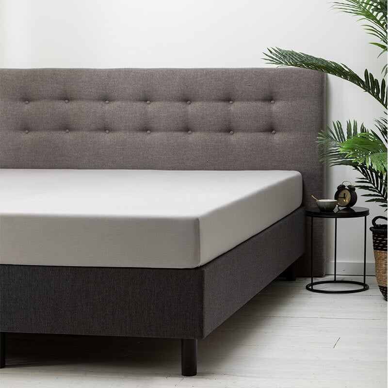 Dekbed Discounter Hoeslaken Katoen - Lichtgrijs - Verkoelend