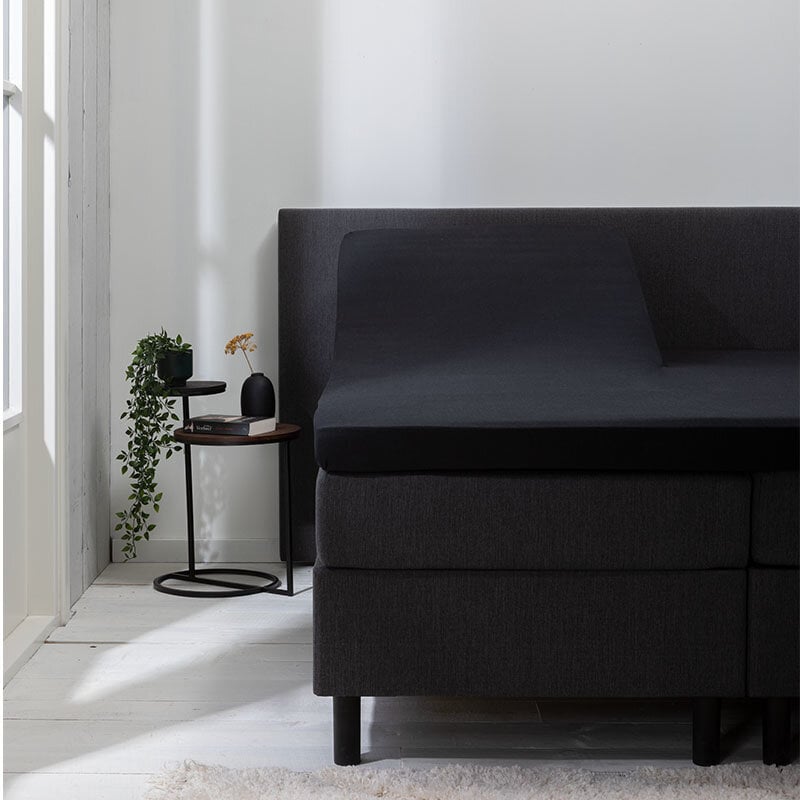 Dekbed Discounter Hoeslaken Luna Stretch - Splittopper - 2-PACK