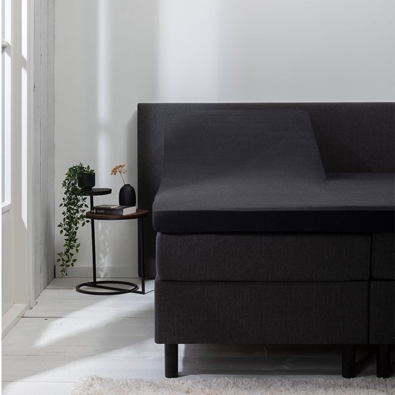 Dekbed Discounter Hoeslaken Luna Stretch - Splittopper - 2-PACK