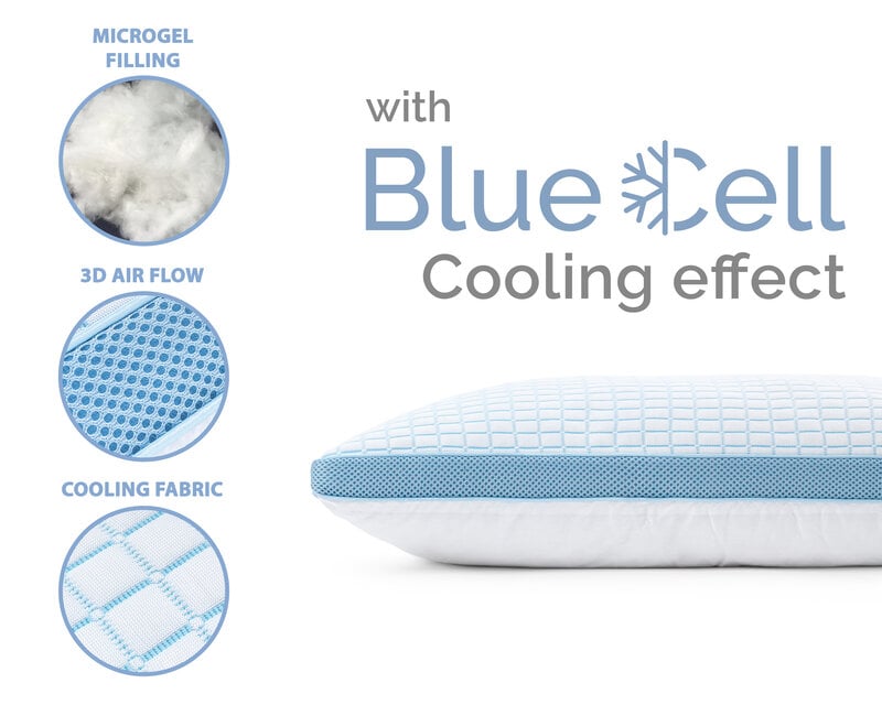 Dekbed Discounter Hoofdkussen - 3D Verkoelend Microgel