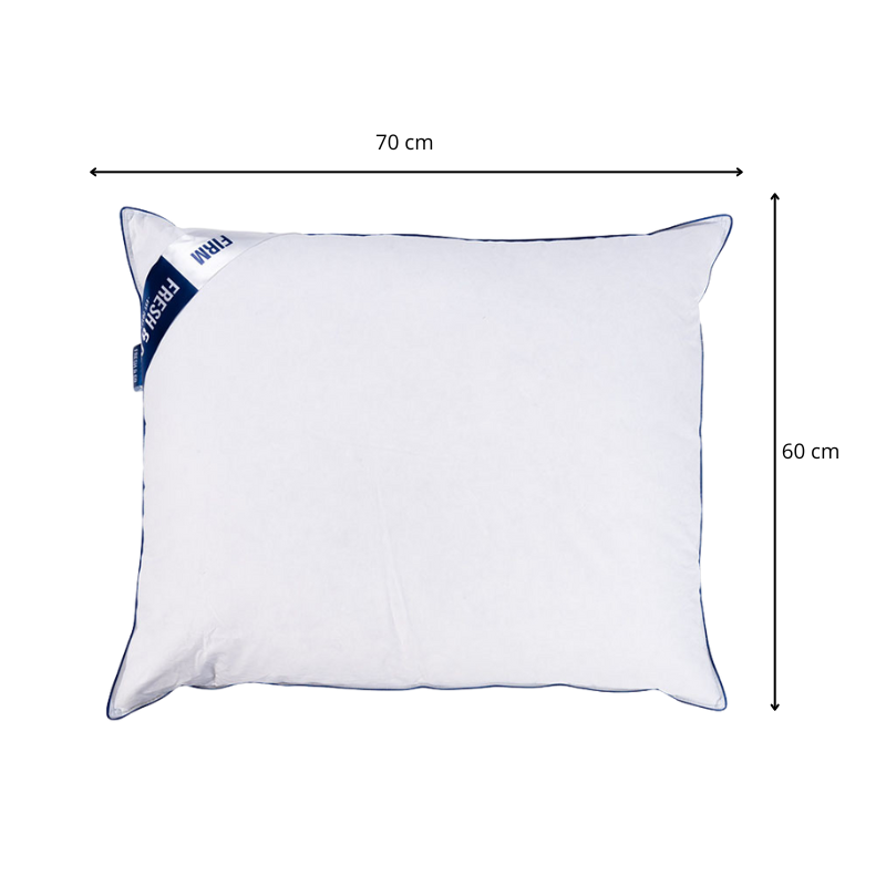 Dekbed Discounter Hoofdkussen Dons - 90% Eendenveren - Stevig