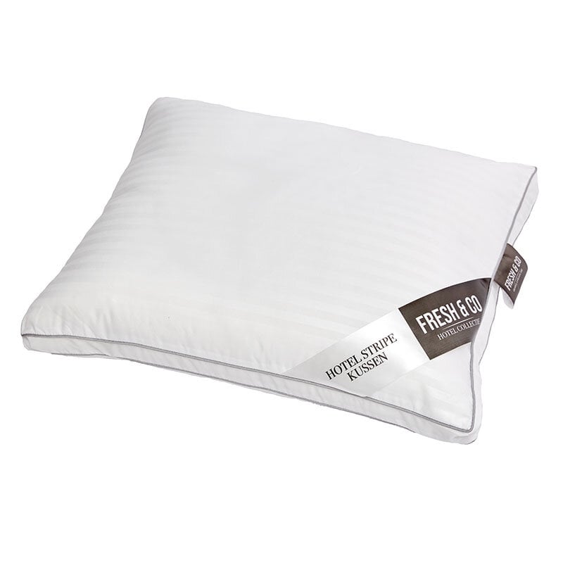 Dekbed Discounter Hoofdkussen - Hotel Stripe Micro Dons