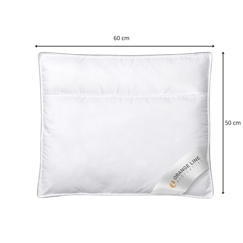 Dekbed Discounter Hoofdkussen Percale Katoen - Comfort - Neksteun