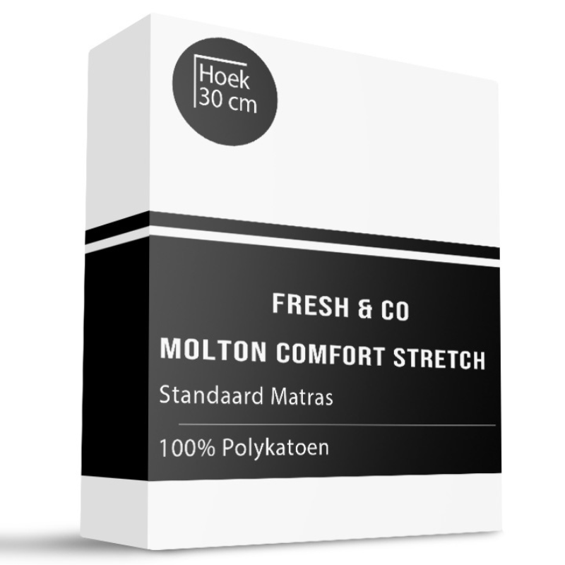 dekbed discounter Molton Hoeslaken Comfort Stretch - Standaard matras