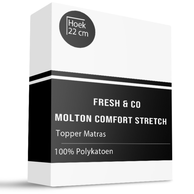 dekbed discounter Molton Hoeslaken Comfort Stretch - Topper