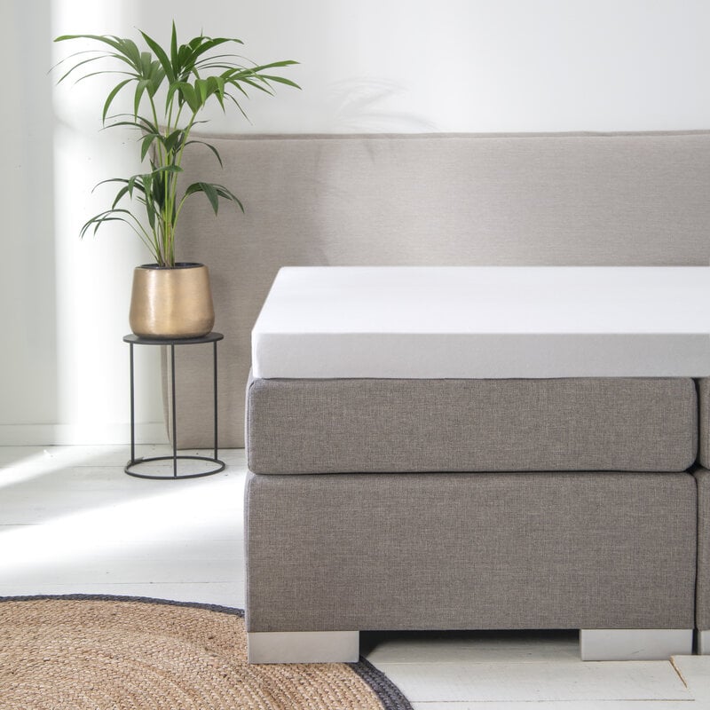 Dekbed Discounter Molton Hoeslaken Luna - Topper - 2-PACK