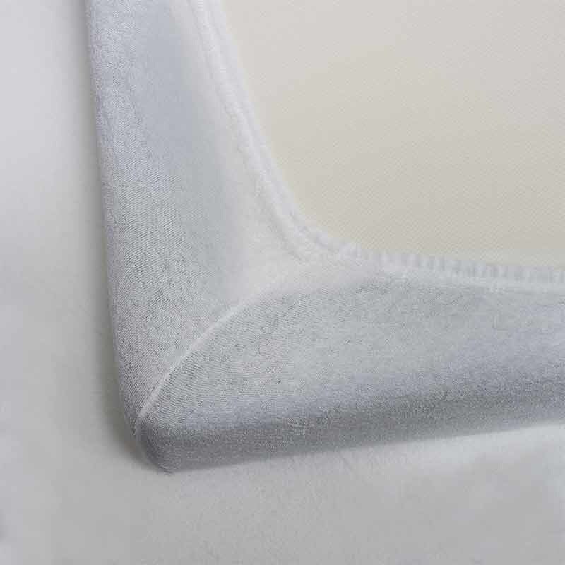 Dekbed Discounter Splittopper Hoeslaken - Badstof - Wit