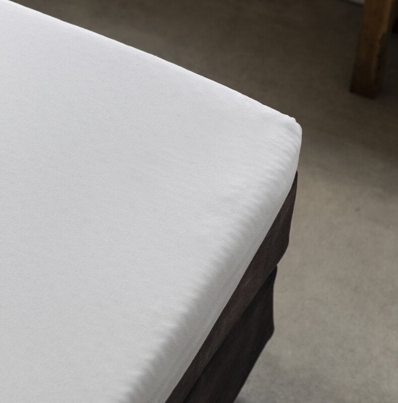 Dekbed Discounter Splittopper Hoeslaken - Egyptisch Katoen Stretch - Wit