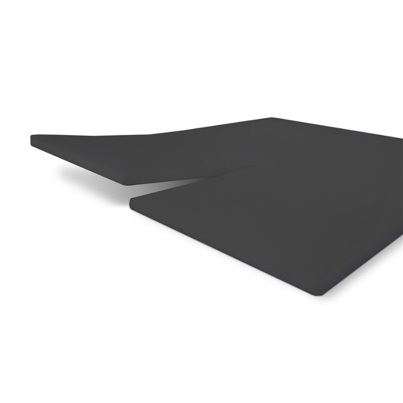 Dekbed Discounter Splittopper Hoeslaken - Jersey Stretch - Antraciet