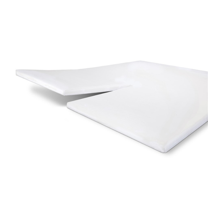 Dekbed Discounter Splittopper Hoeslaken - Jersey Stretch - Wit