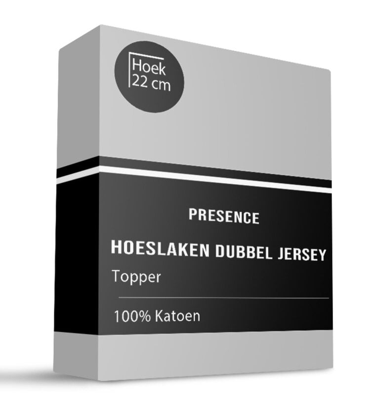 Dekbed Discounter Topper Hoeslaken - Katoen Dubbel Jersey