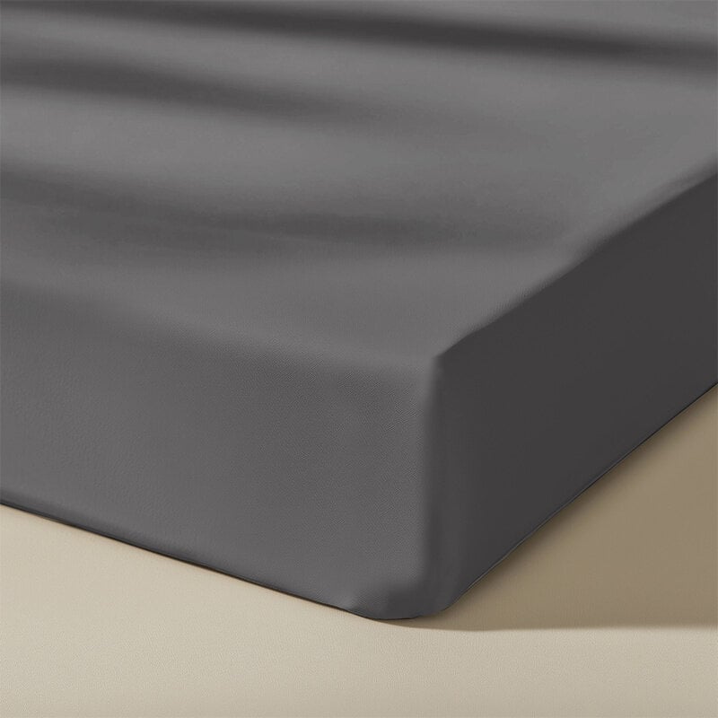 Dekbed Discounter Topper Hoeslaken - Katoen Flanel - Antraciet