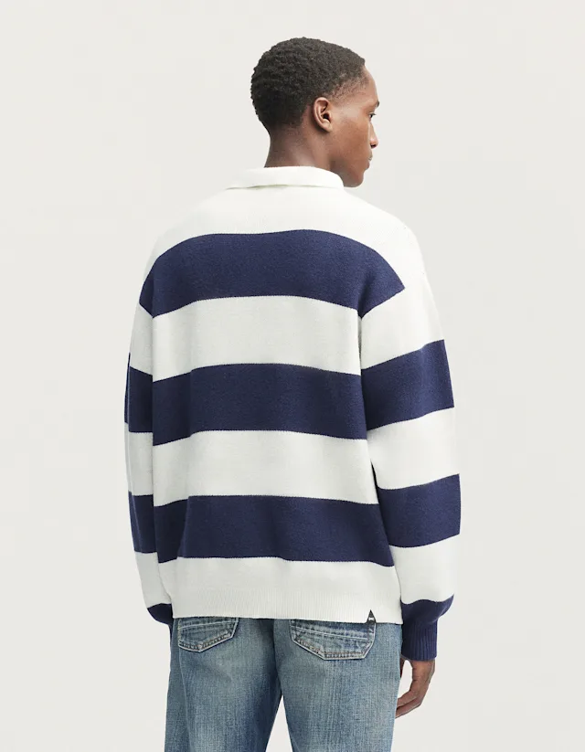 Denham COMO RUGBY KNIT Super Soft Blend - Classic Fit