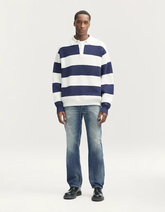 Denham COMO RUGBY KNIT Super Soft Blend - Classic Fit