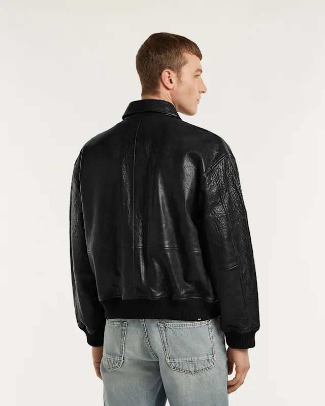 Denham CUTA BOMBER JACKET Sheep Leather - Classic Fit