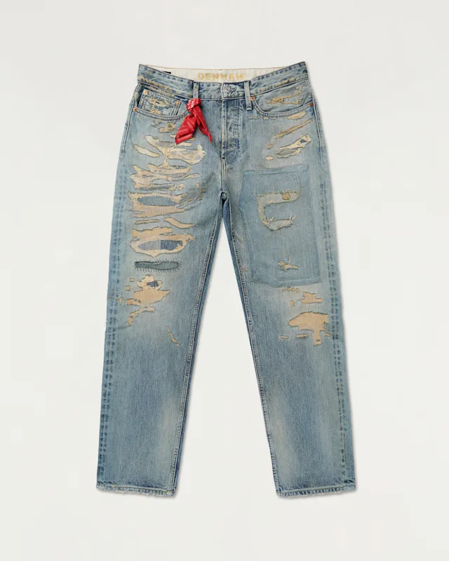 denham DAGGER Candiani Extreme Repair Selvedge - Relaxed Fit