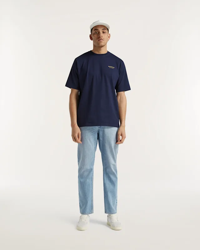 denham DAGGER Candiani Rigid Light Wash - Relaxed Fit