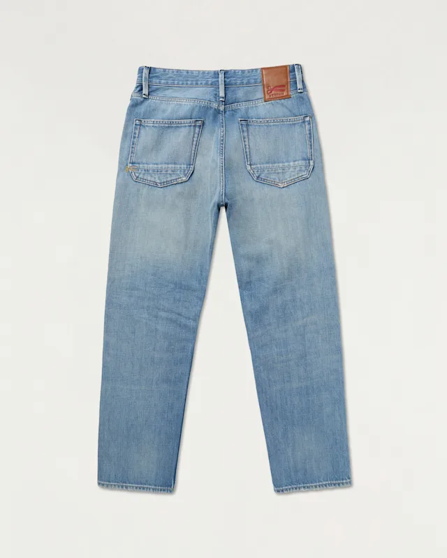 Denham DAGGER Candiani Selvedge Light Wash - Relaxed Fit