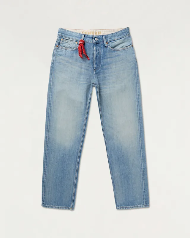 denham DAGGER Candiani Selvedge Light Wash - Relaxed Fit