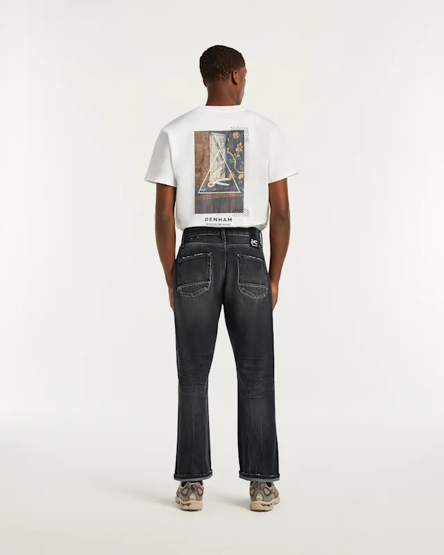 Denham DAGGER Made In Italy Black Selvedge - Relaxed Fit