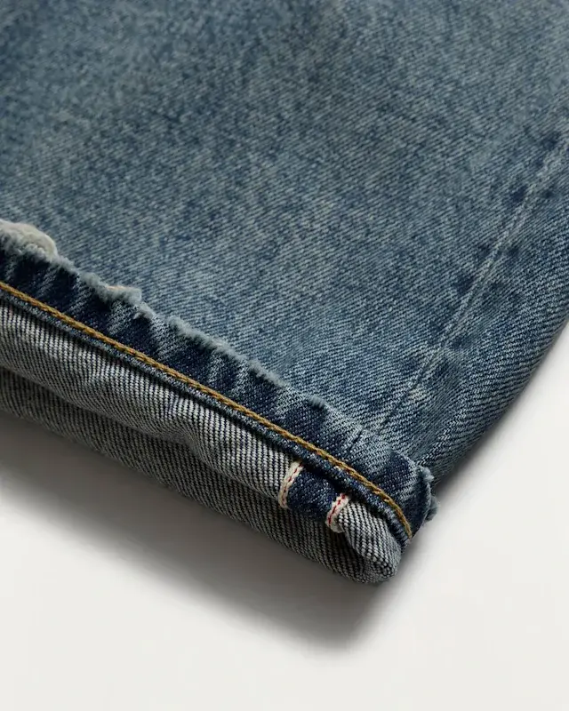 Denham DAGGER S02 Candiani Selvedge Vintage Repair - Relaxed Fit