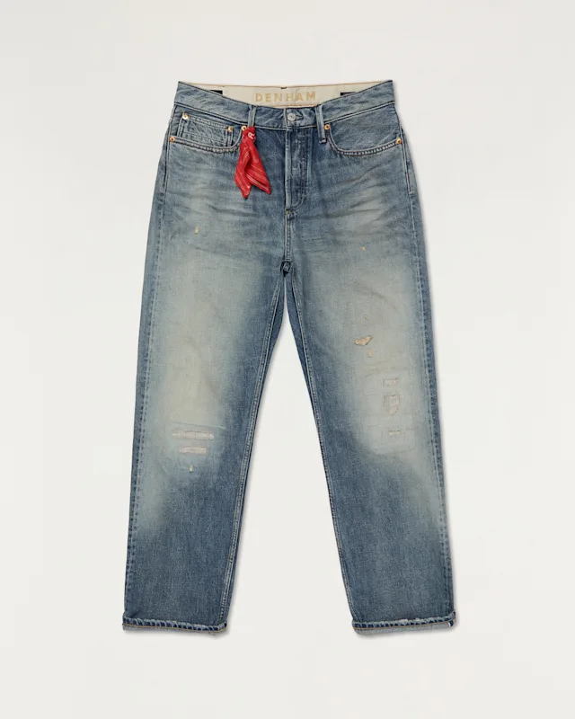 denham DAGGER S02 Candiani Selvedge Vintage Repair - Relaxed Fit